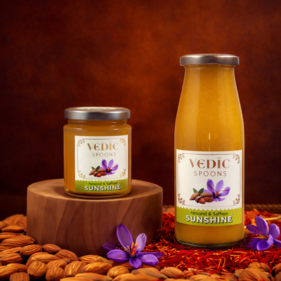 Almond Saffron Sunshine by Vedic Spoons