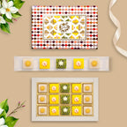 15 Pc Box 3 Pishori Pista Lodge + 6 Mamra Badam Katli + 6 Kesaria Badam Katli