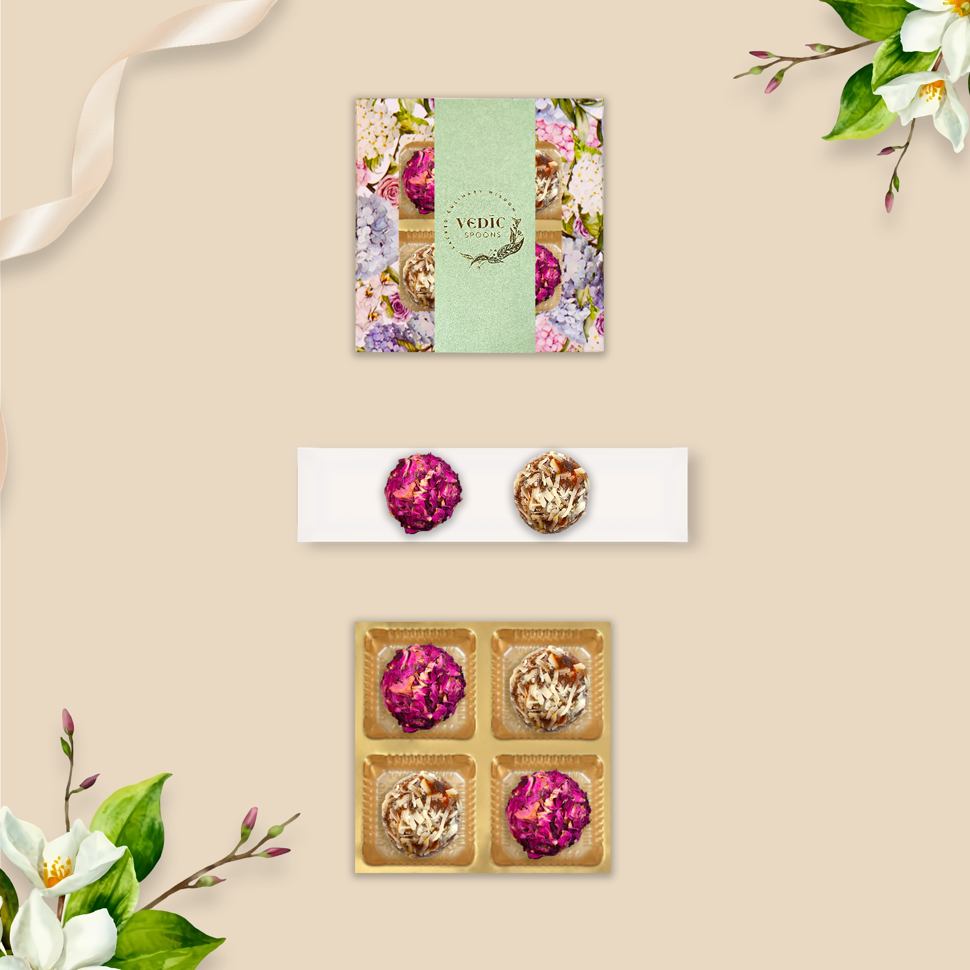 4 Pc Box Gulab Gulkand + Date Mukhwas