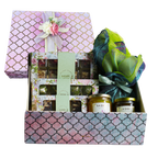 Sweet Box Hamper with 2 Syrup Bottles + GBL Pouch