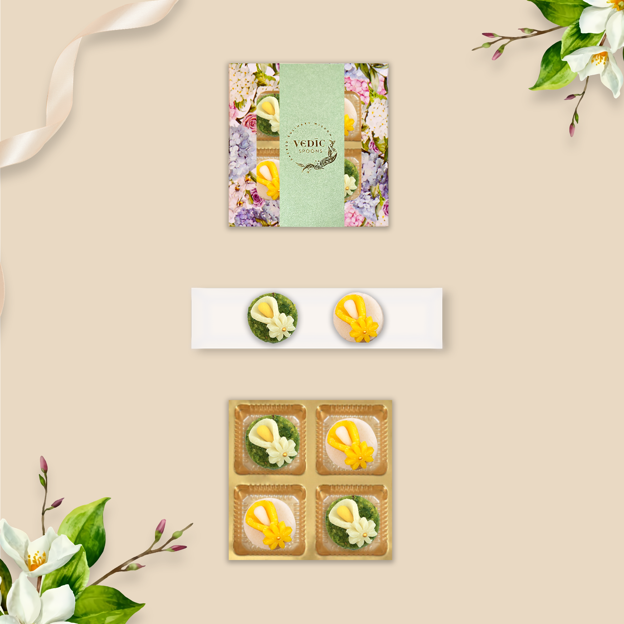4 Pc Box Fancy 2 Mamra Disc + 2 Fancy Pista Disc