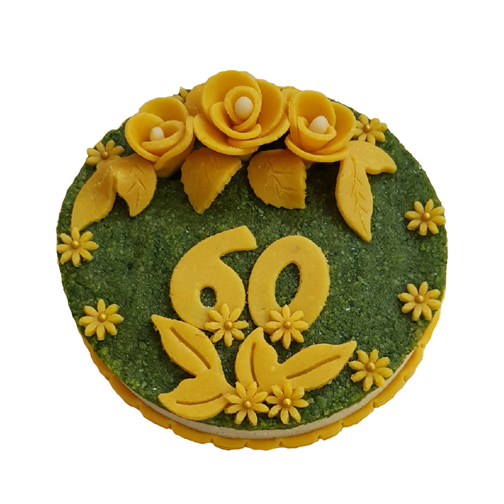 Customized Badam & Pista Cake