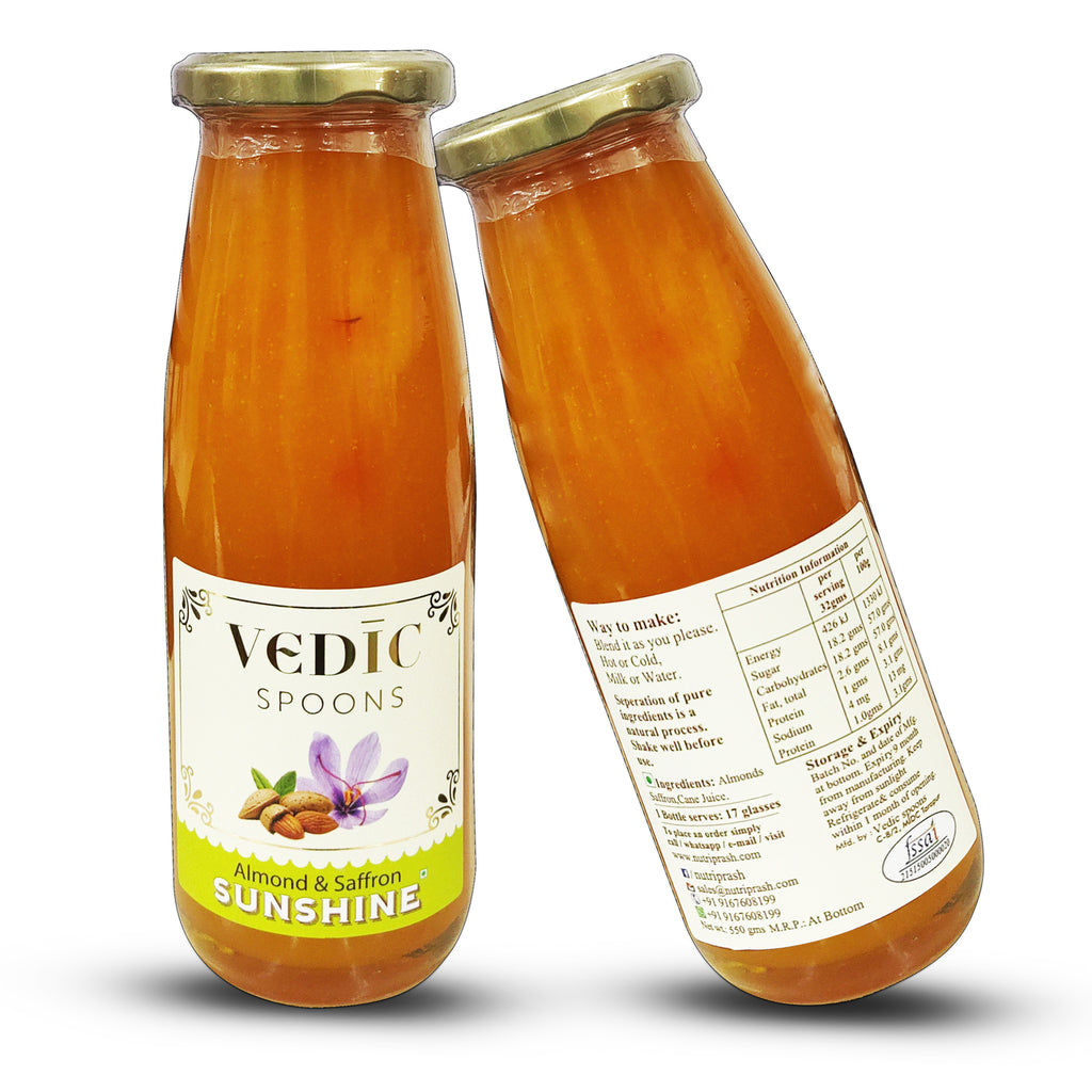 Almond Saffron Sunshine