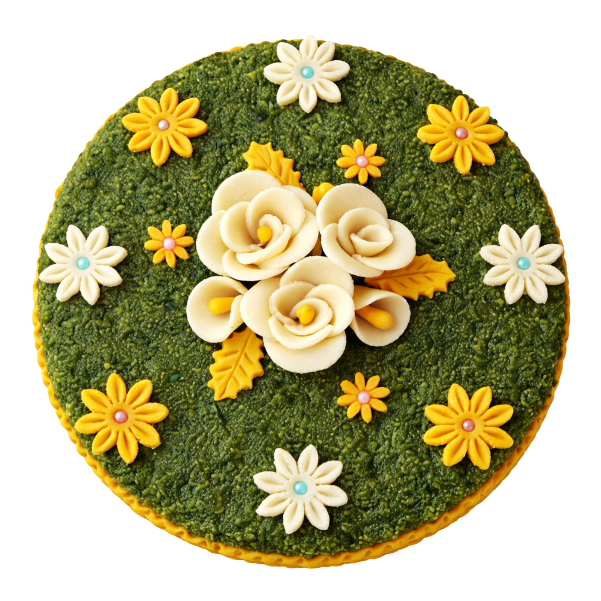 Badam Pishori Pista Cake