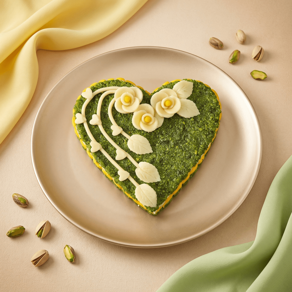 Customized Badam & Pista Cake