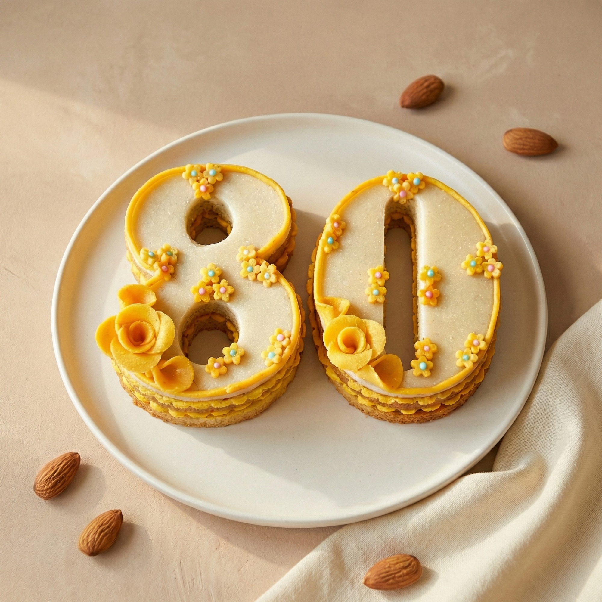 Customized Badam Cake
