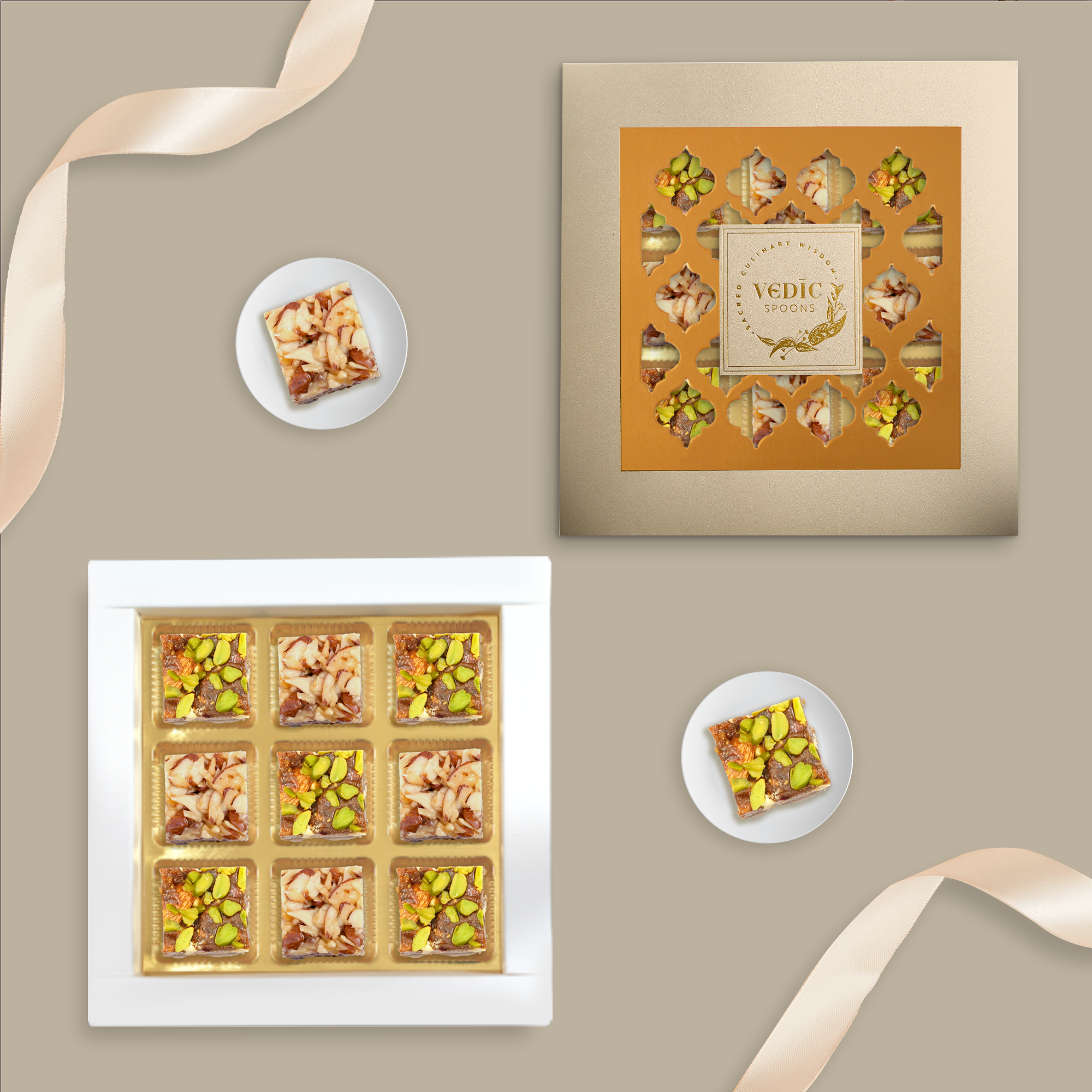 9 pc Box Date Dryfruit + Roasted Almonds