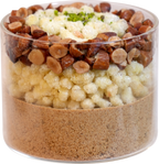 Deconstructed Gond Badam Laddos