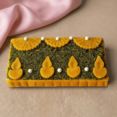 Pista badam slab by Vedic Spoons
