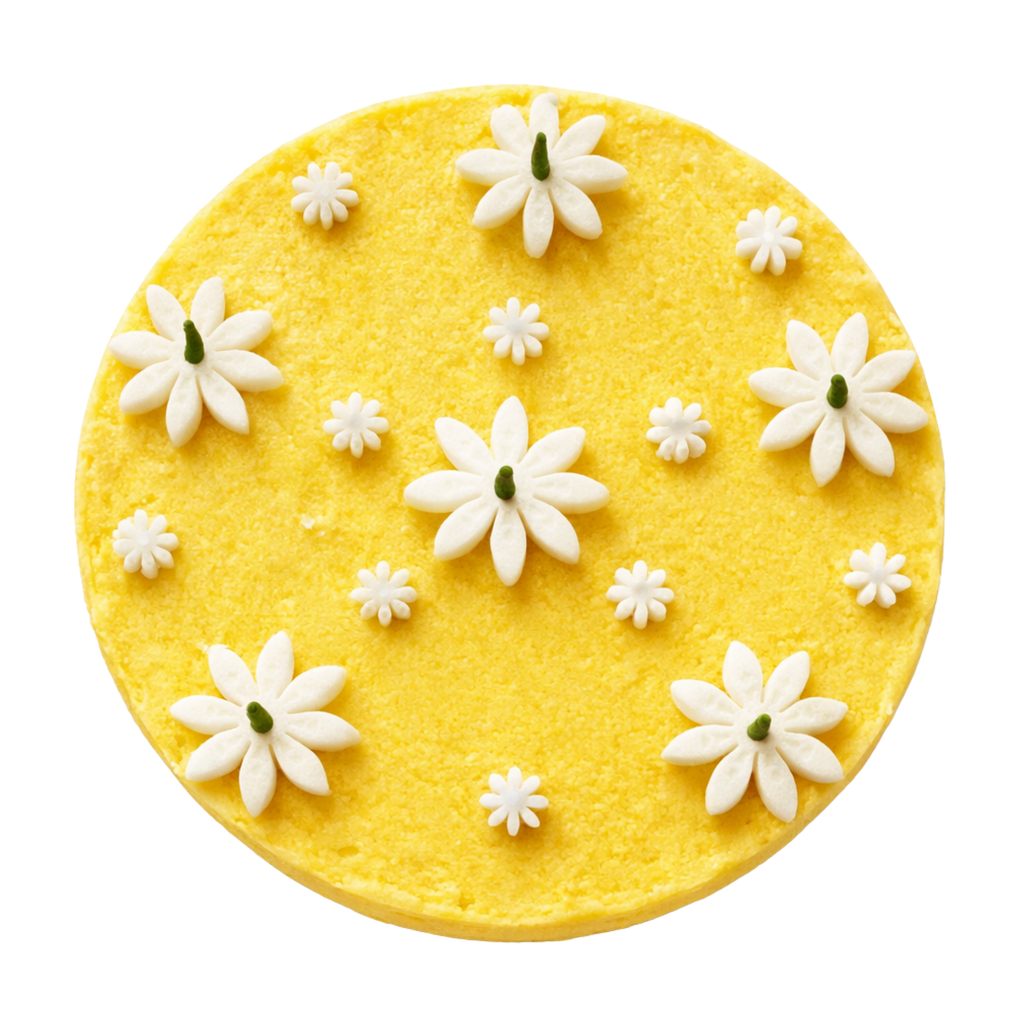 Saffron Sandesh Cake with Caramelized Almonds (for delivery in Mumbai only)