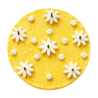 Saffron Sandesh Cake with Caramelized Almonds (for delivery in Mumbai only)