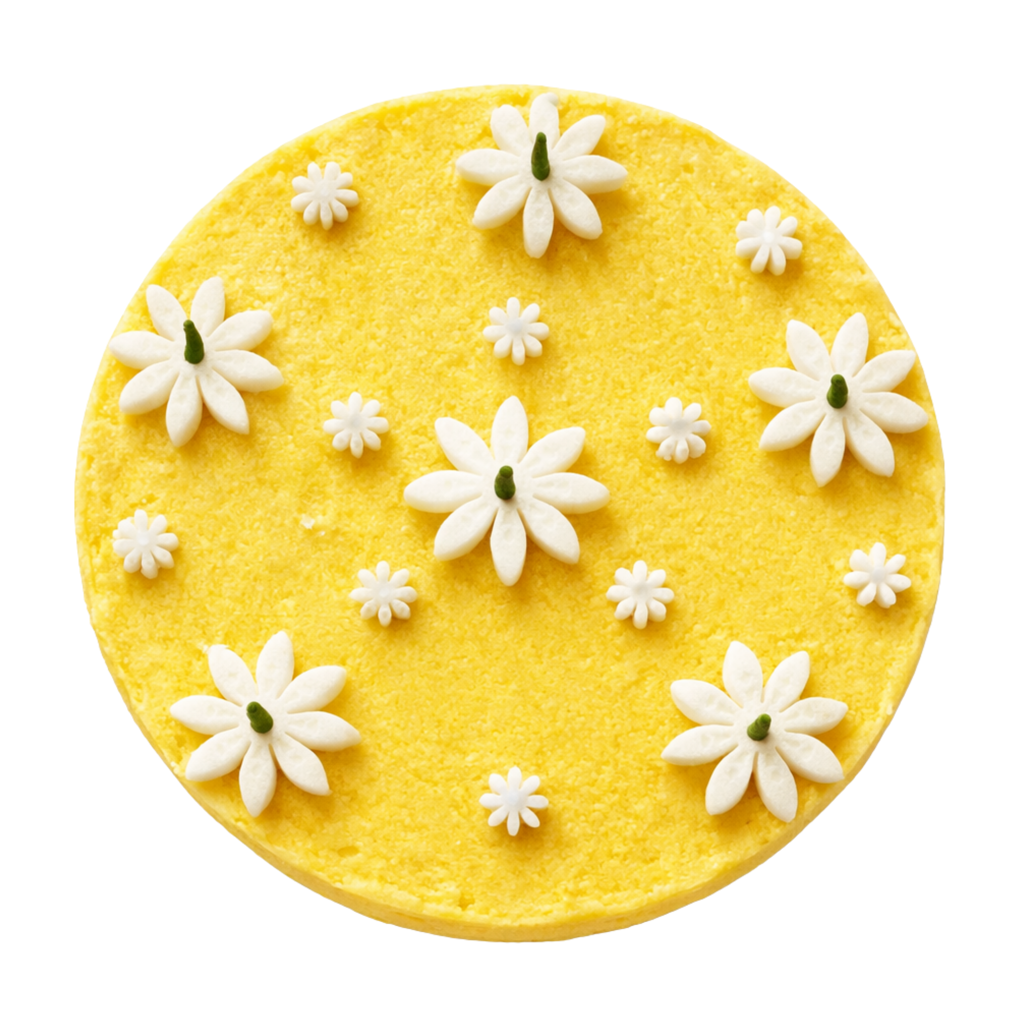 Saffron Sandesh Cake with Caramelized Almonds (for delivery in Mumbai only)