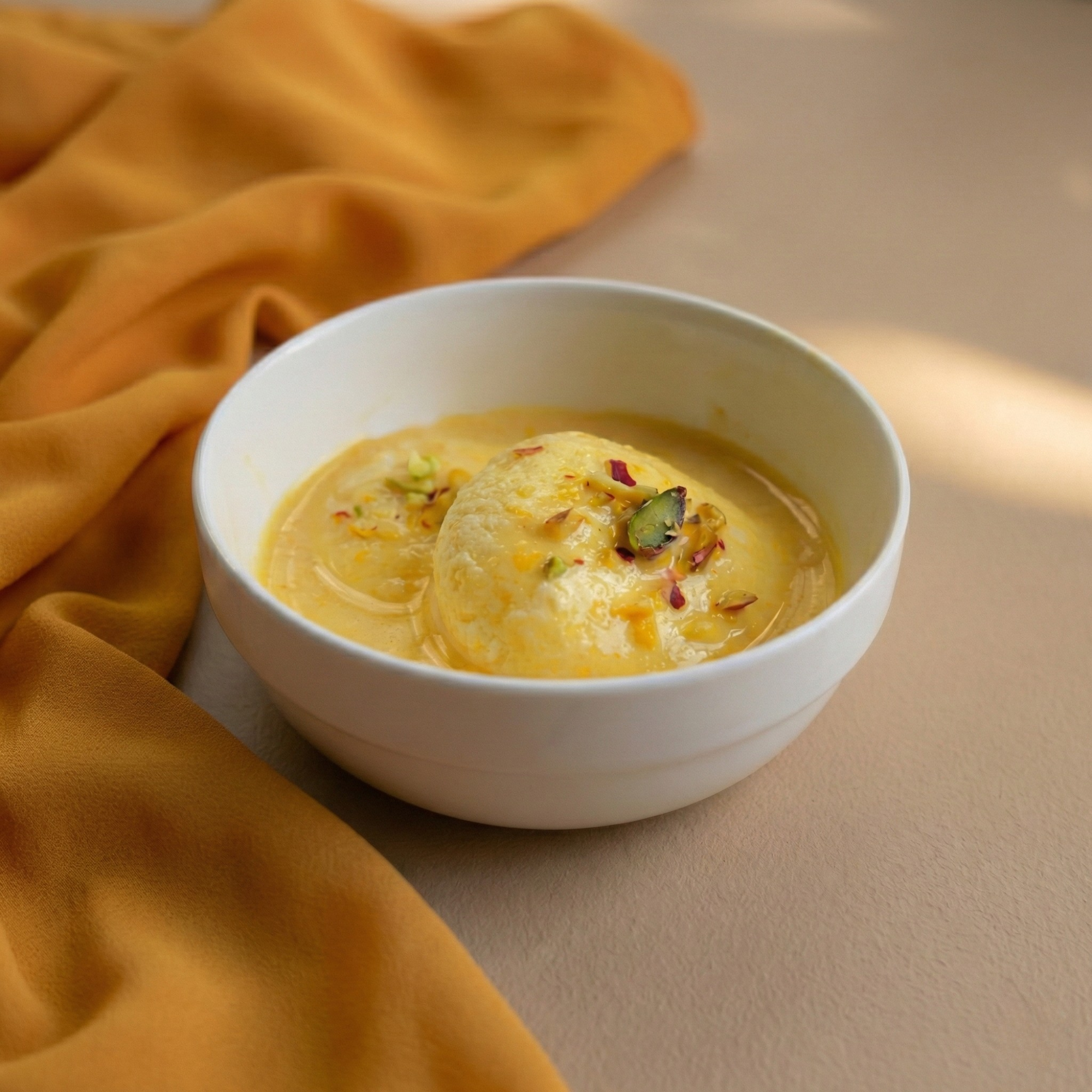 Kesaria Rasmalai (for delivery in Mumbai only)