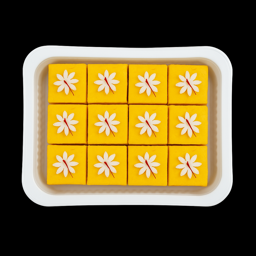 Kesar Katli Squares