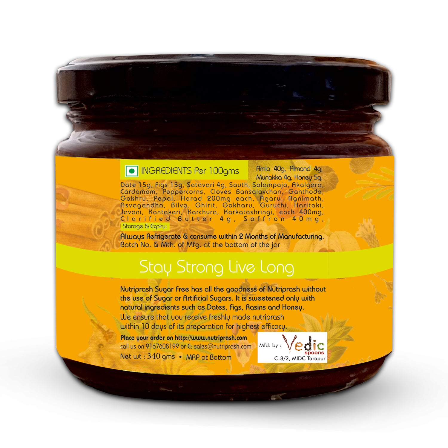 Nutriprash Sugar Free