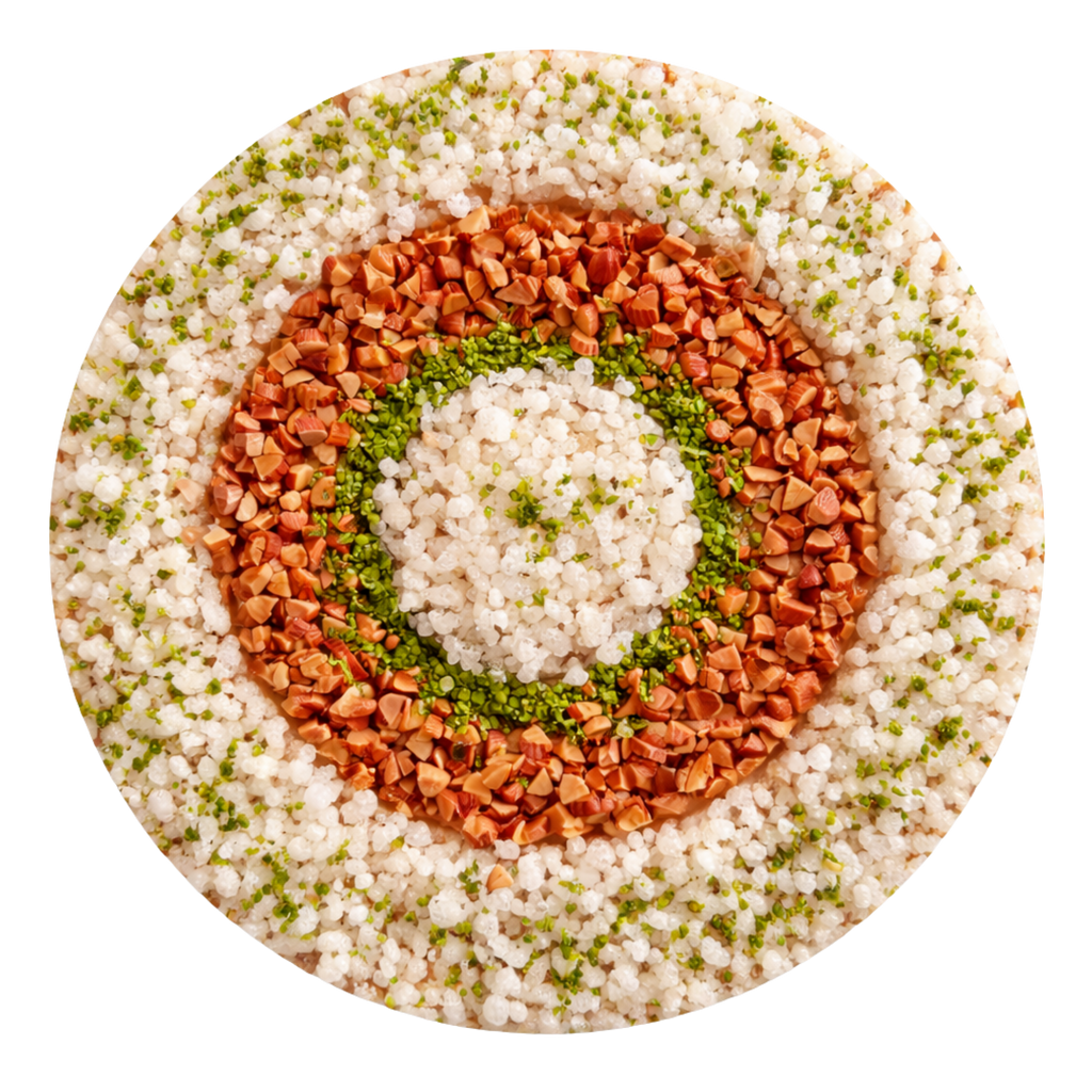 Nolen Gur Sandesh Cake with Gond & Badam (for delivery in Mumbai only)