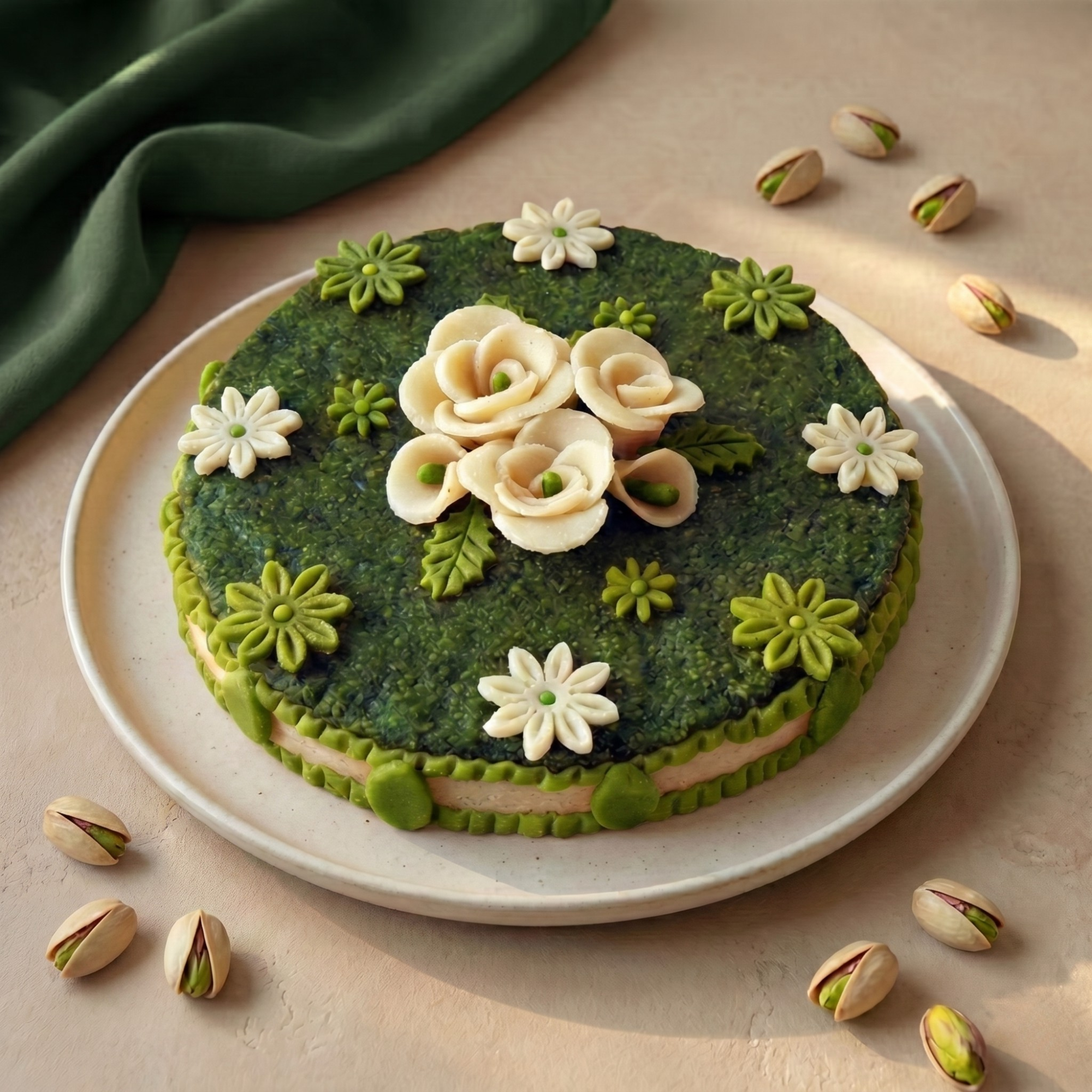 Pishori Pista Cake