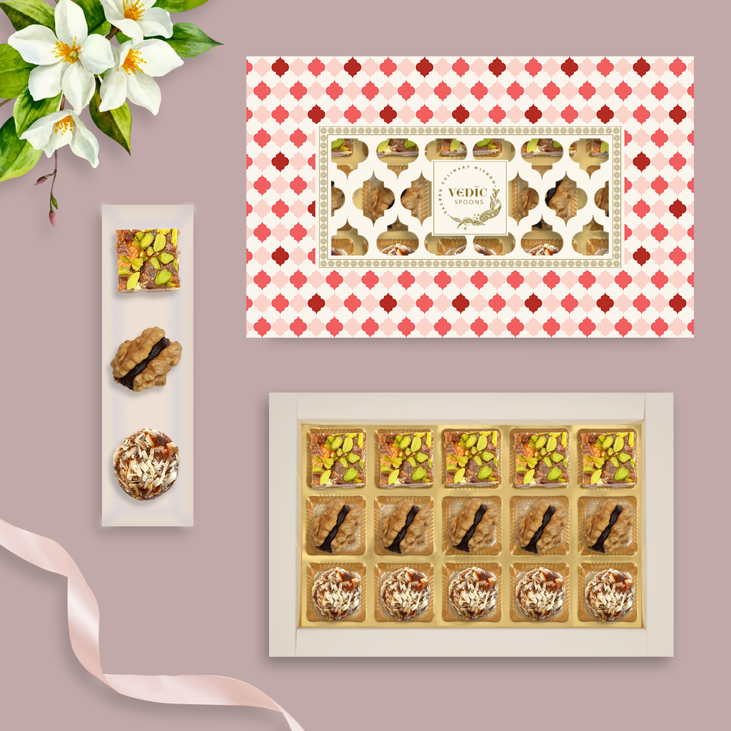 15 Pc Box Date DryFruit + Walnut Date Coco + Date Mukwas