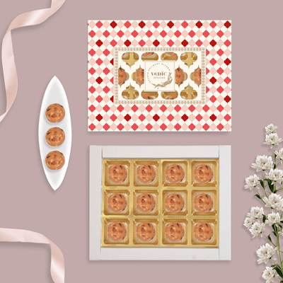12 Pc Box  Gond Badam Laddoo