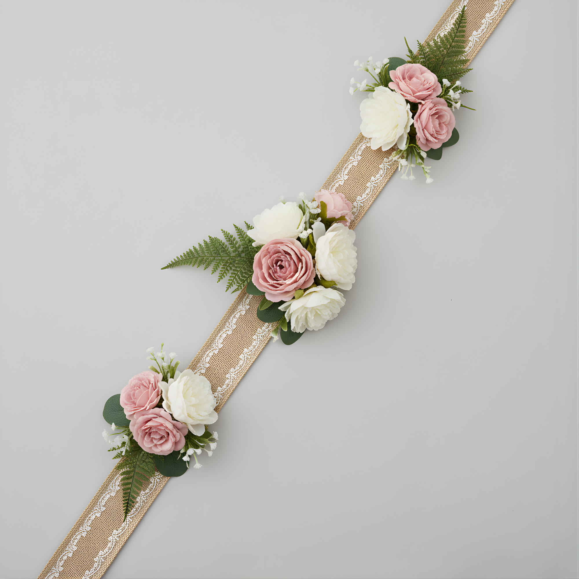 Ribbon with Flowers
