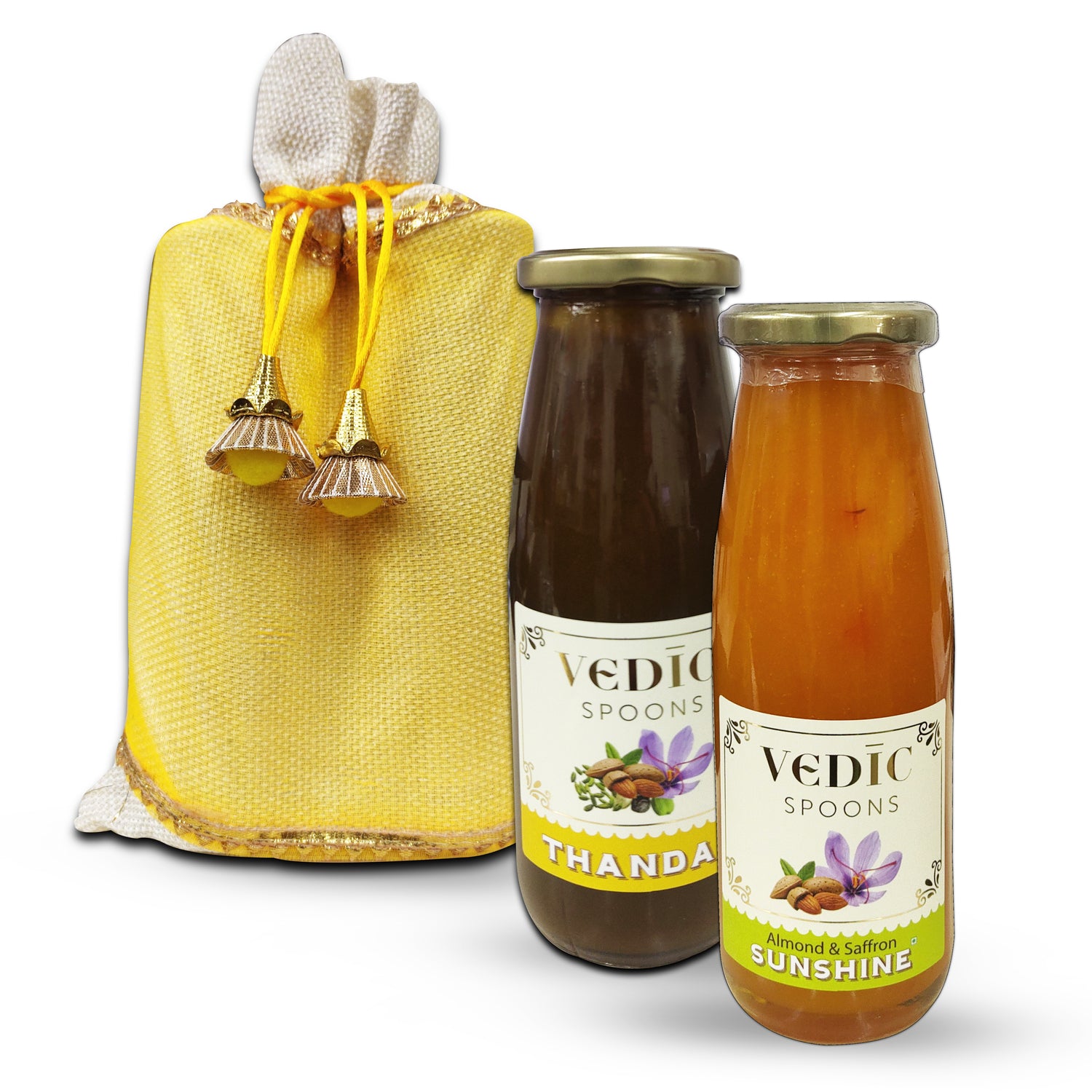 Almond Saffron Sunshine & Authentic Thandai