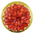 Strawberry Sandesh Cake (for delivery in Mumbai only)