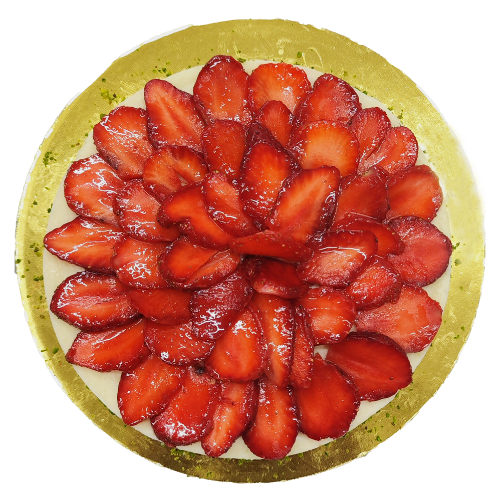 Strawberry Sandesh Cake (for delivery in Mumbai only)