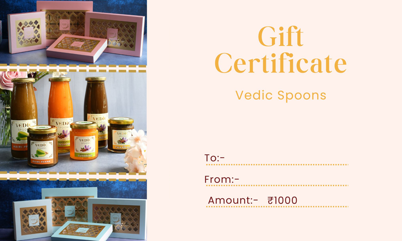 Vedic Spoons Gift Voucher