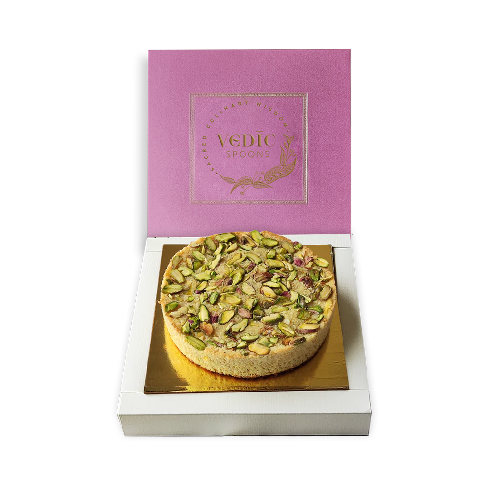 Baked Badam Pista Cake 250gms