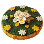 Badam Pishori Pista Cake