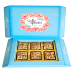 Roasted Almond Squares - Vedic Spoons