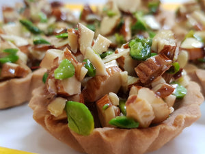 Tarts with roasted Almonds & Pistachio ( for Mumbai delivery only) - Vedic Spoons