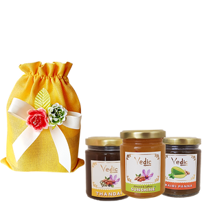 Gift Pack of Almond saffron, Thandai & Kairi Panna